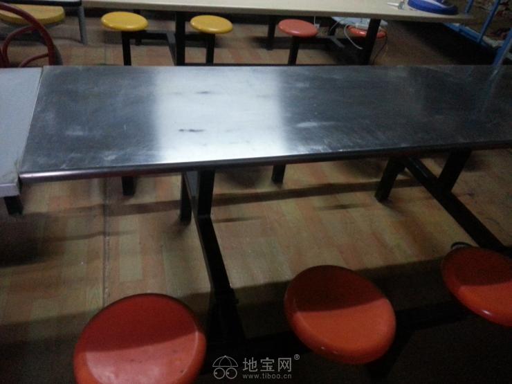 六人位九江员工餐桌椅，九江食堂餐桌椅定做_4